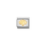 Nomination Shell 18ct Gold and Stainless Steel Composable Charm