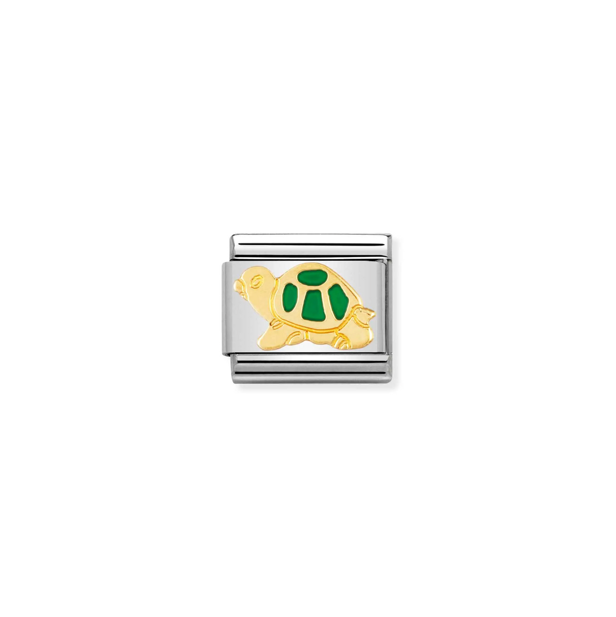 Nomination Tortoise 18ct Gold and Stainless Steel Composable Charm