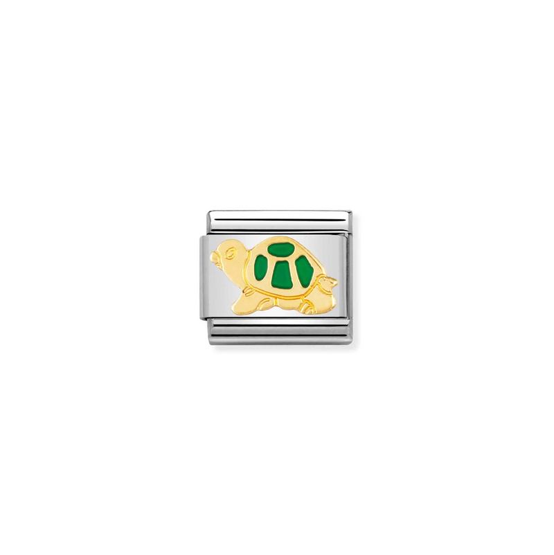 Nomination Tortoise 18ct Gold and Stainless Steel Composable Charm