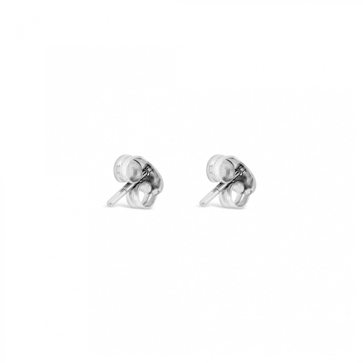14ct White Gold 0.83ct Orange Sapphire & 0.94ct Diamond Drop Earrings