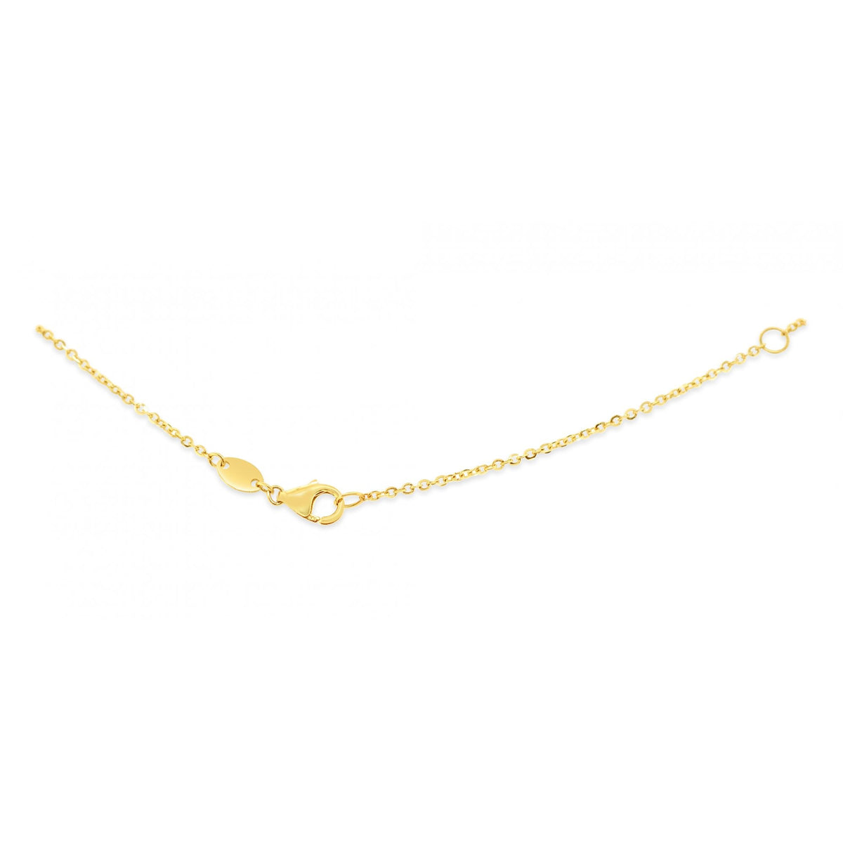 14ct Yellow Gold Lapis Lazuli Star Necklace 3.1g