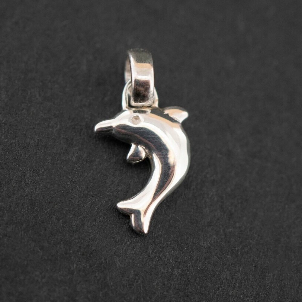 Silver 925 Dolphin Charm 0.8 grams