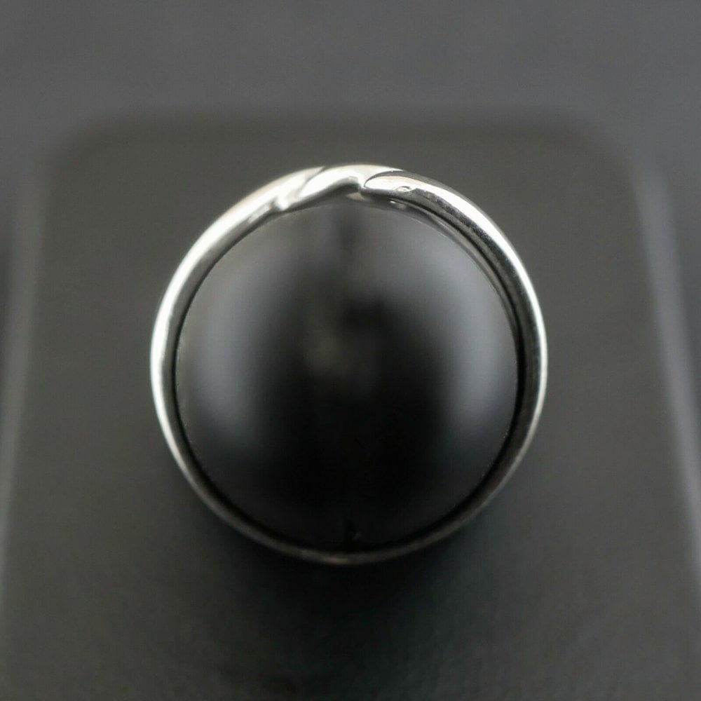 Silver 925 Crossover Ring 3.2 grams Size K