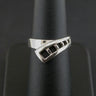 Silver 925 Square Cutout Ring 2.8 grams Size L 1/2