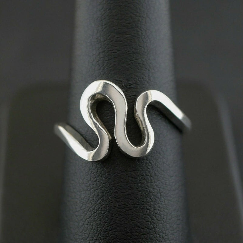 Silver 925 Wave Ring - Different Sizes Available