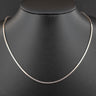 Silver 925 16 inch Box Chain Necklace