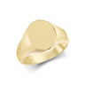9ct Yellow Gold Oval Signet Ring