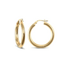 9ct Yellow Gold 25mm Hoop Earrings
