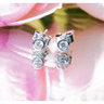 18ct White Gold 0.20ct Diamond Stud Earrings 0.8g