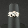 18ct Yellow Gold Approx. 0.55ct Diamond Trilogy Ring Size H 1/2 3.1g