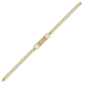 9ct Yellow Gold 7.5 Inch ID Bracelet