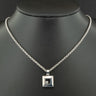17 Inch Floating Diamonds Necklace 13.3g