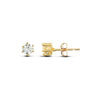 9ct Yellow Gold 3mm CZ Stud Earrings