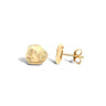 9ct Yellow Gold Dog Stud Earrings