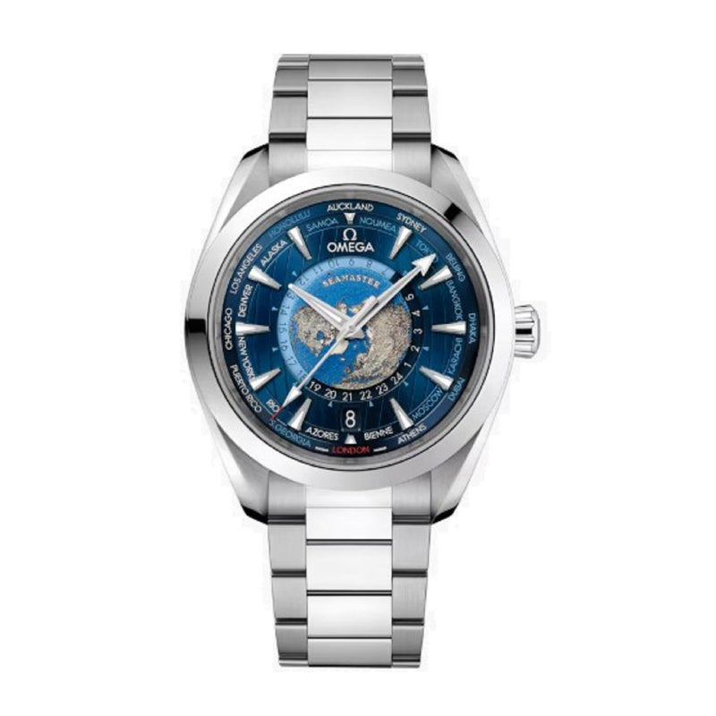 Seamaster Aquaterra GMT Worldtimer 43mm - Unworn With Box And Papers