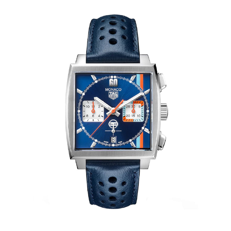 Monaco Chronograph X Gulf 39mm - Unworn With Box And Papers