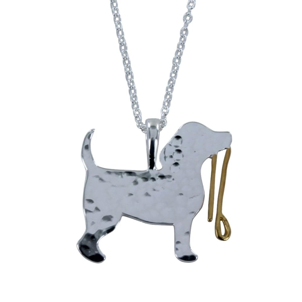 Silver Spot The Dog Necklace
