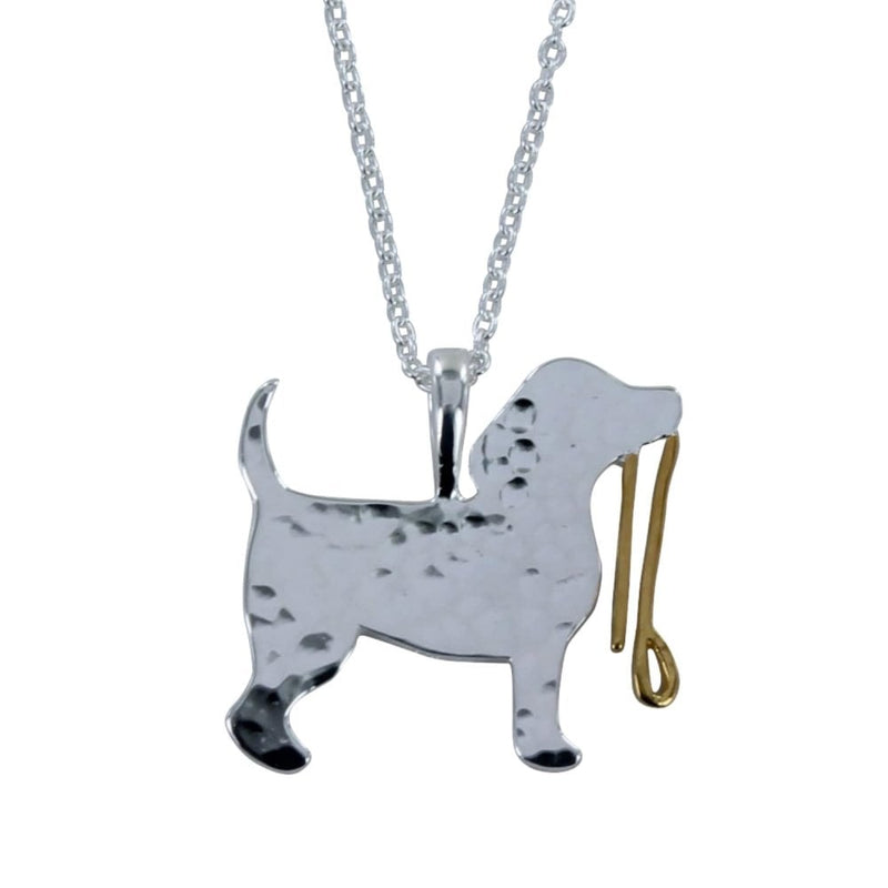Silver Spot The Dog Necklace