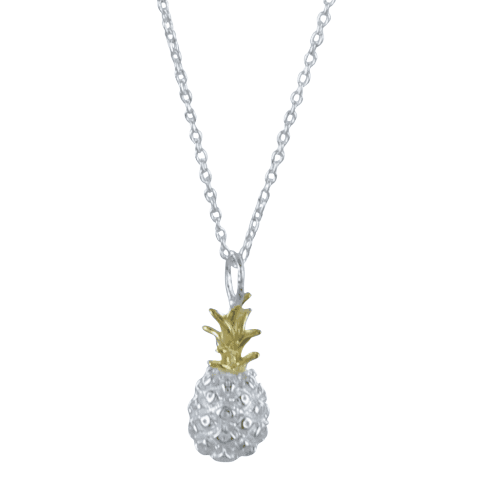 Silver Pineapple Necklace
