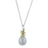 Silver Pineapple Necklace