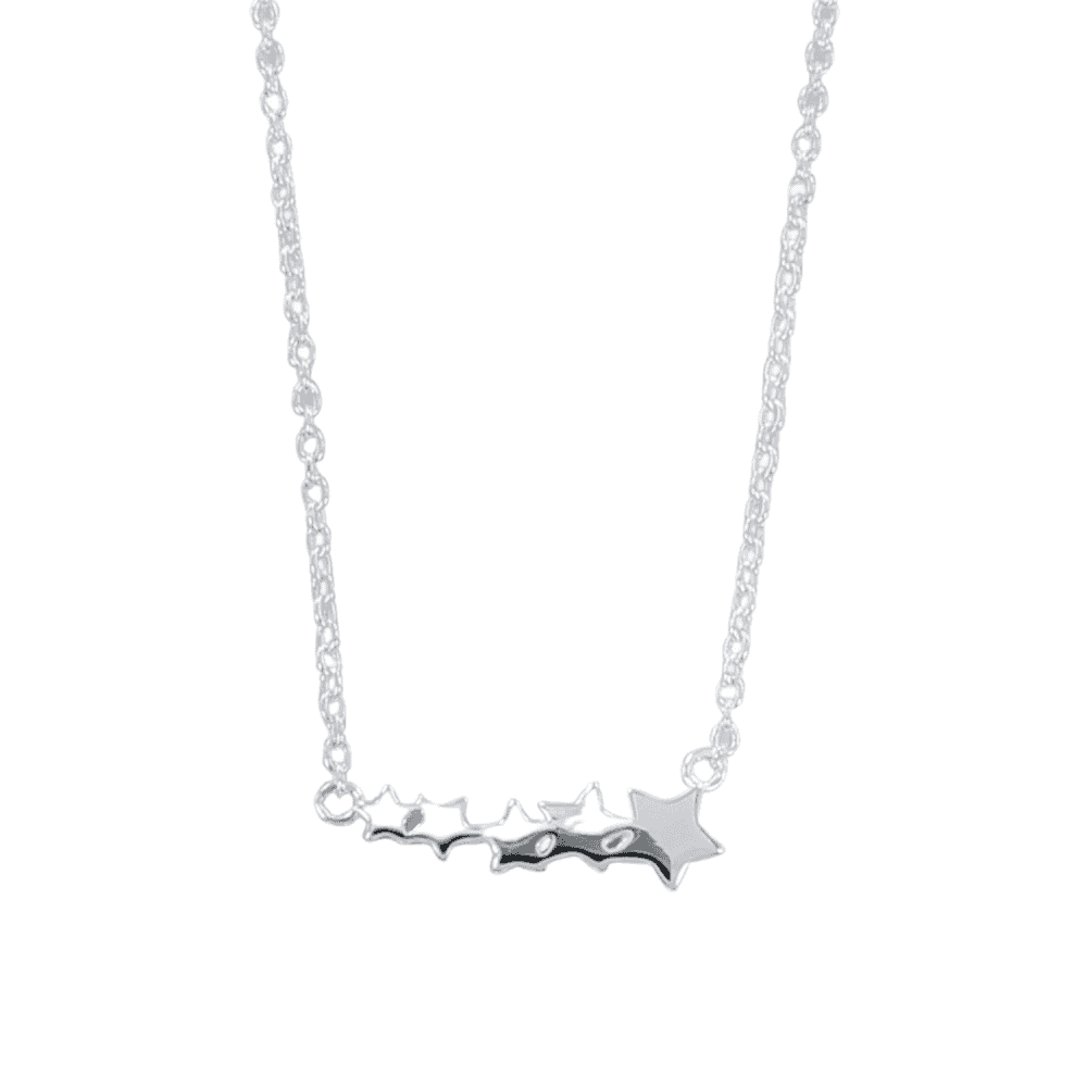 Silver Shooting Star Necklace