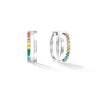 Eternal Unity Crystal Hoops Multicolour