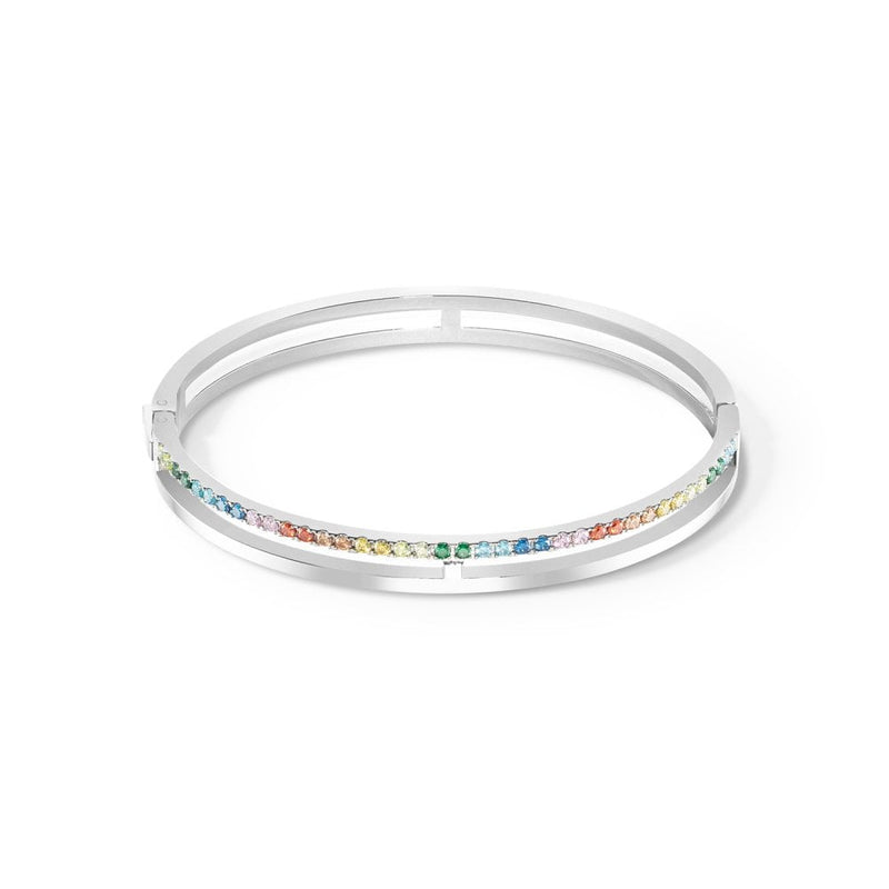 Eternal Unity Crystal Bangle Multicolour