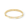 Eternal Unity Crystal Bangle Multicolour Pastel Gold