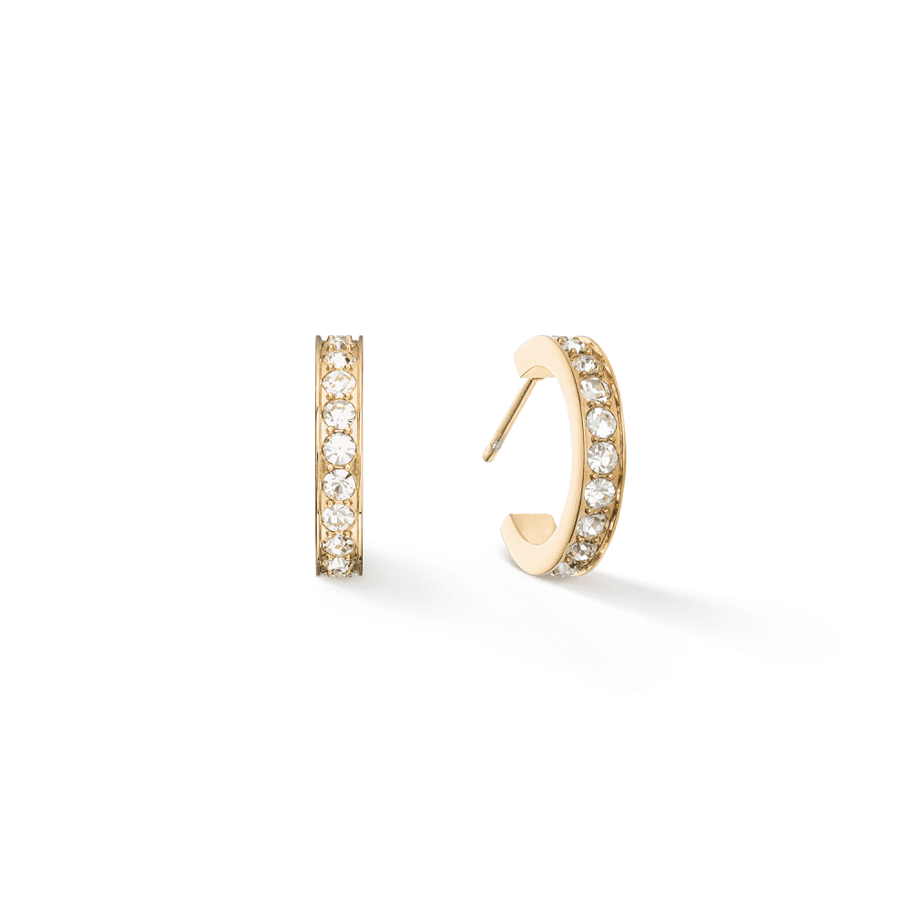 Hoop Earrings Crystals
