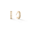 Hoop Earrings Crystals