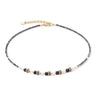 Sparkling Princess Necklace Gold Black