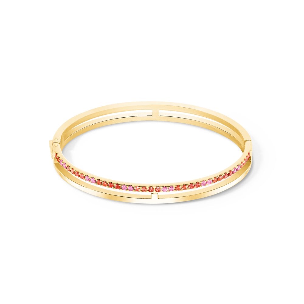 Eternal Unity Bangle Gold Red