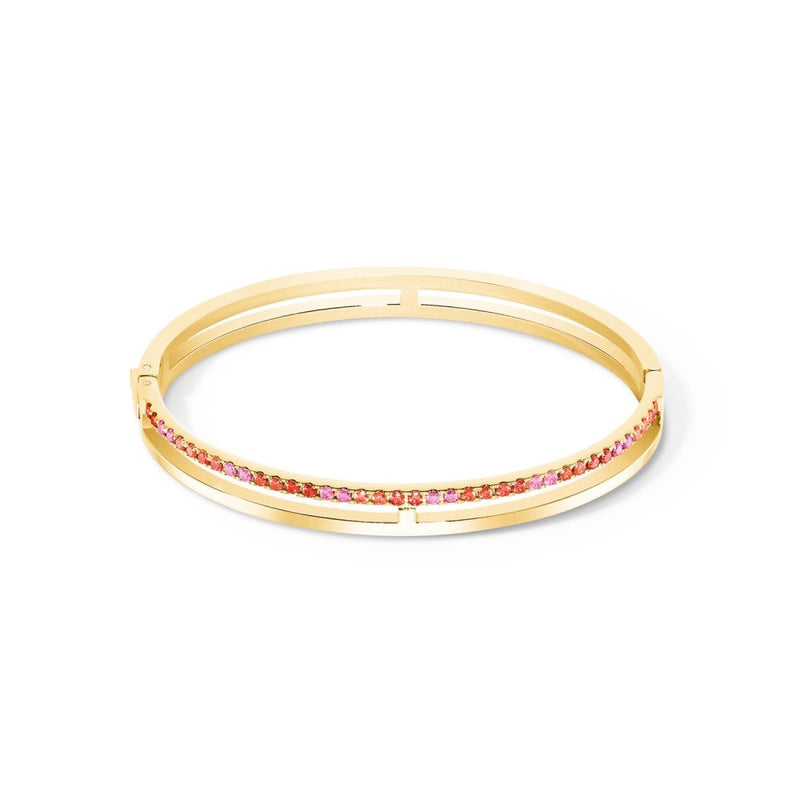 Eternal Unity Bangle Gold Red