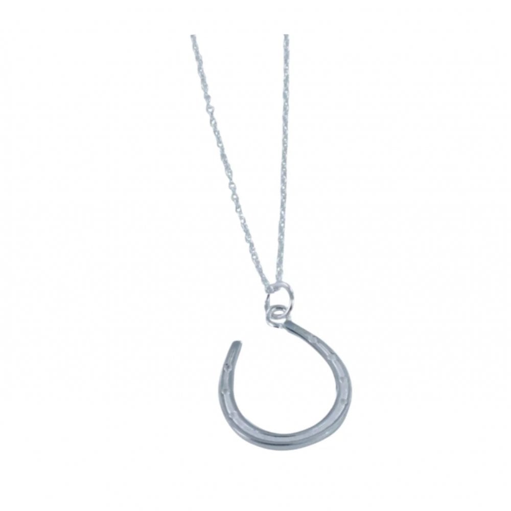 Sterling Silver Horse Shoe 20" Necklace