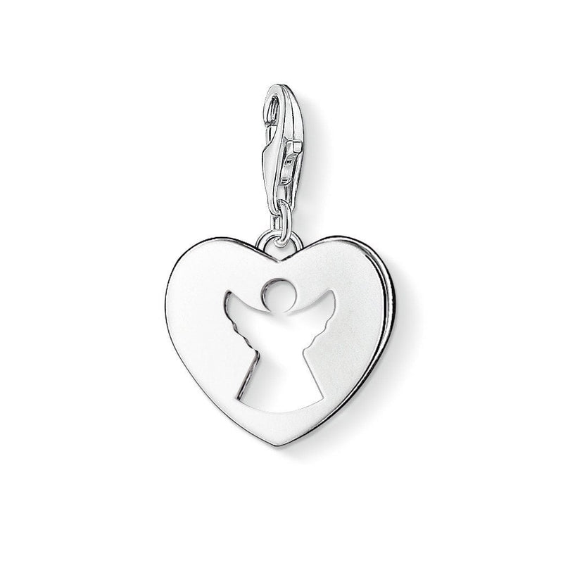 Charm Pendant Guardian Angel Heart