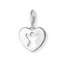 Charm Pendant Guardian Angel Heart
