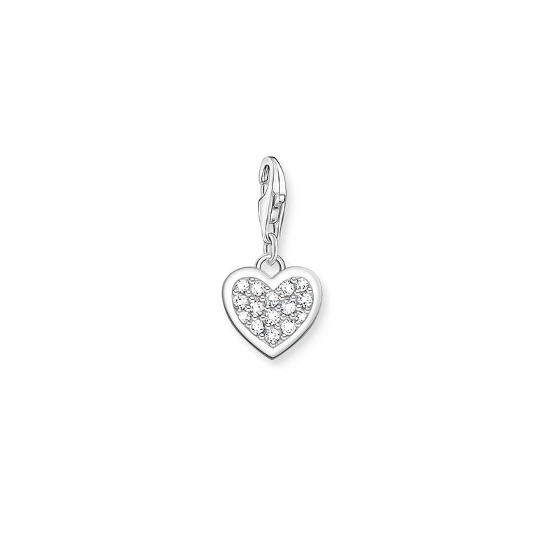 Charm Pendant Glitter Heart