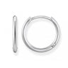 Hoop Earrings Small Silver