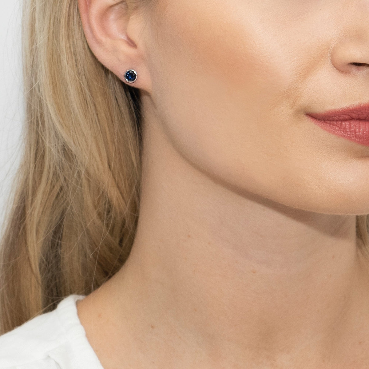 Blue Moon Classic Stud Earrings