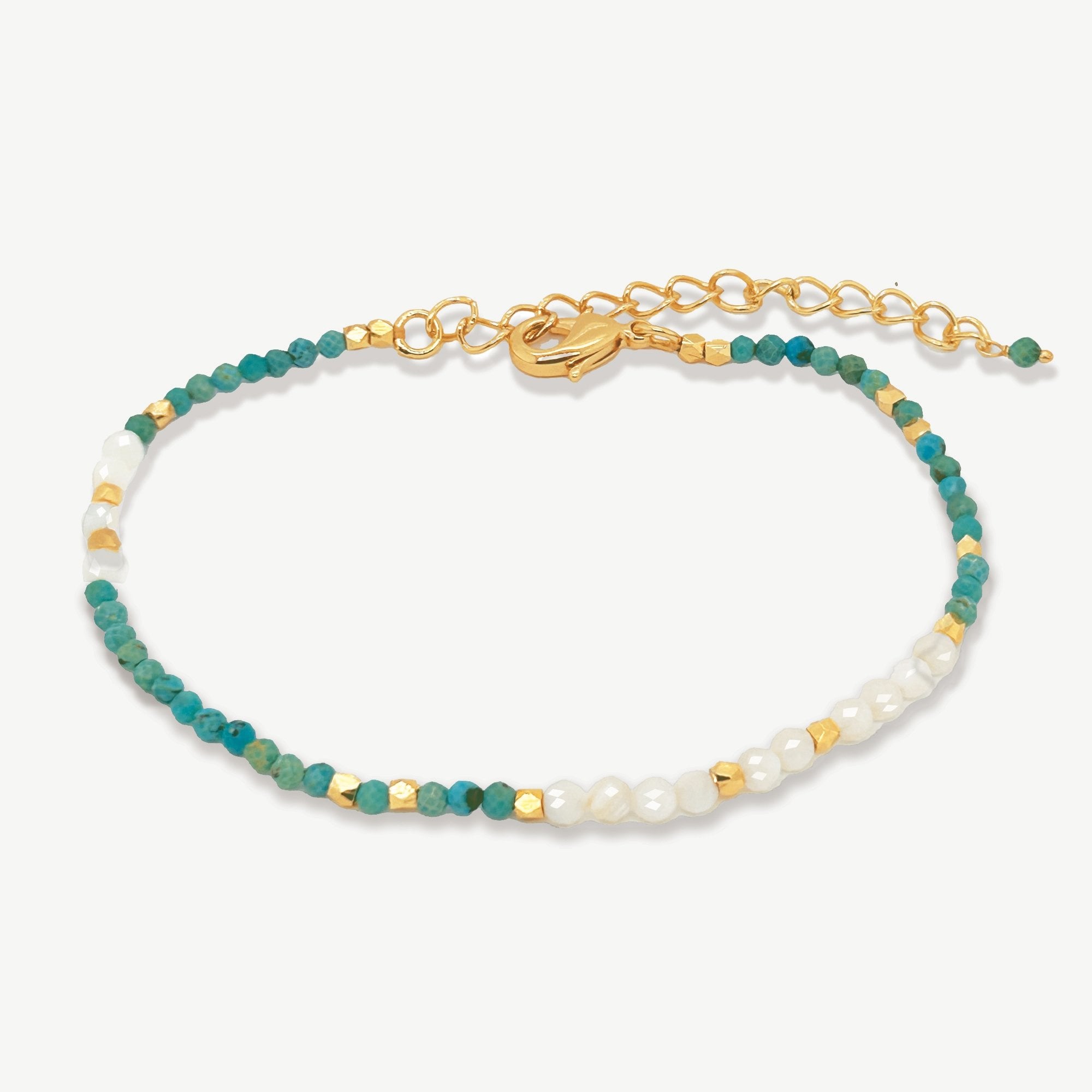 Valetta Mini Gemstone Beaded Bracelet