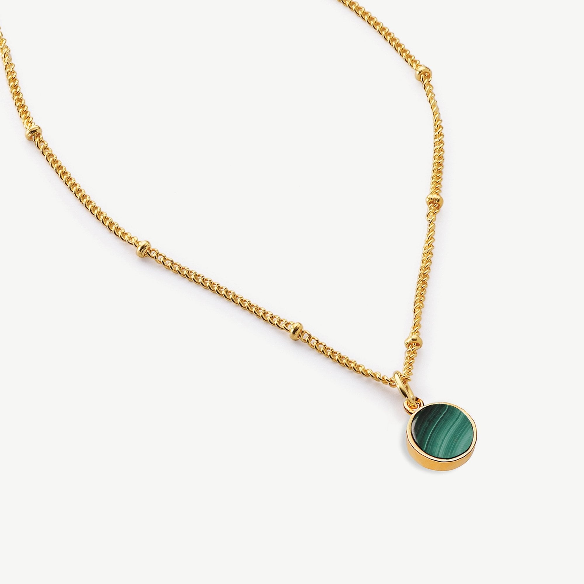 Kaori Gemstone Pendant Necklace