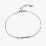 Lilac Haze Mini Beaded Bracelet