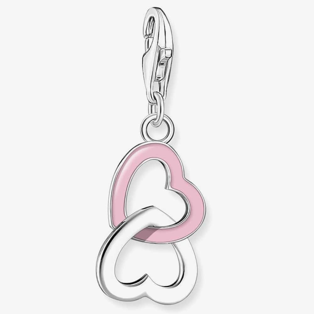 Charm Pendant Pink Heart