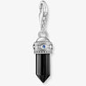 Charm Pendant Onyx Hexagon