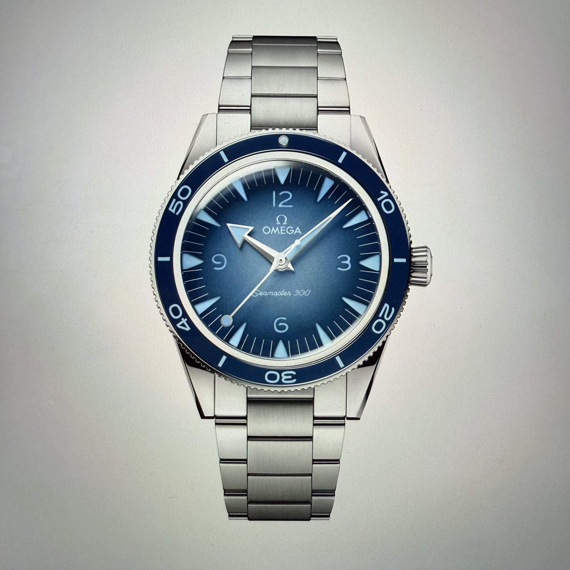 Seamaster 300 41mm Summer Blue - Unworn With Box And Papers