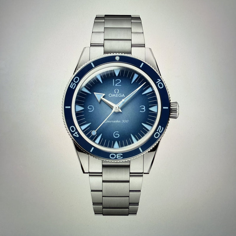 Seamaster 300 41mm Summer Blue - Unworn With Box And Papers
