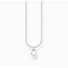 Silver Pearl Necklace