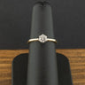 18ct Yellow Gold 0.4ct Diamond Solitaire Ring Size K 1/2 3.5g