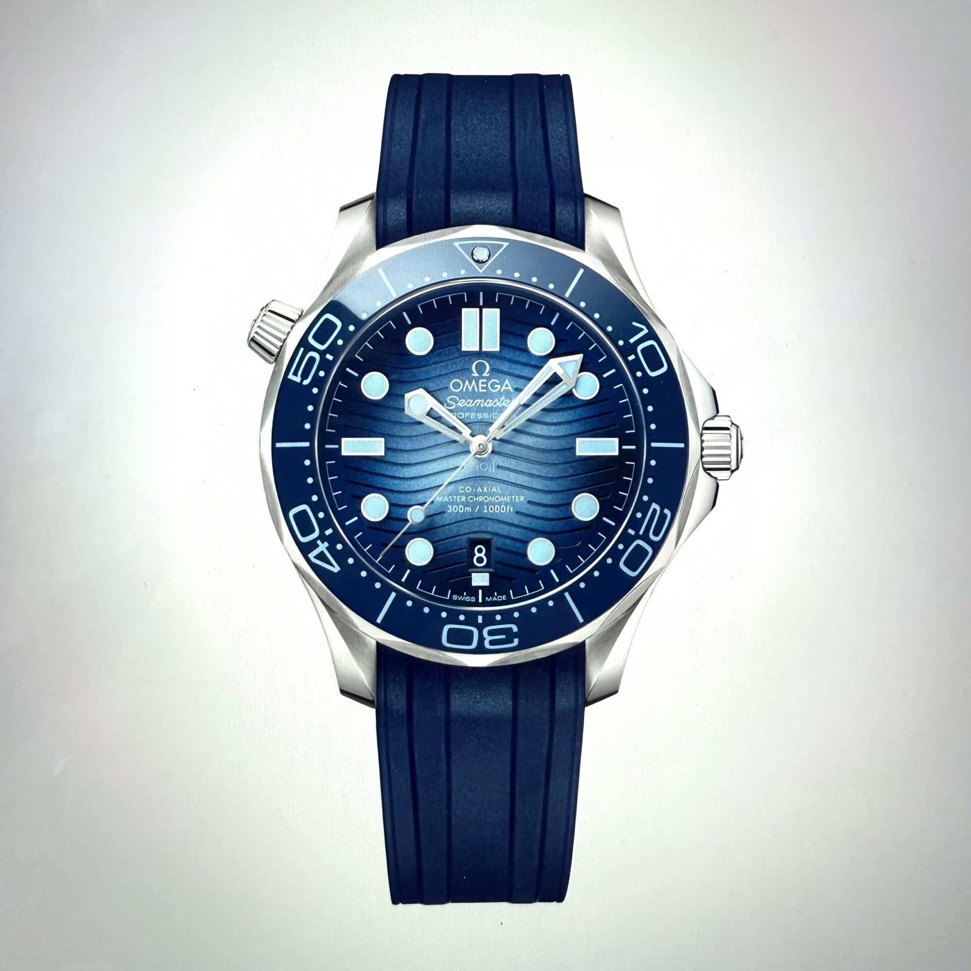 Seamaster Diver 300mm 42mm Summer Blue - Unworn With Box And Papers