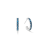Eternal Love Hoop Mini Silver-Blue